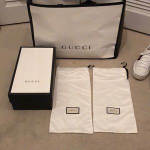 Gucci ace sneakers with crystals